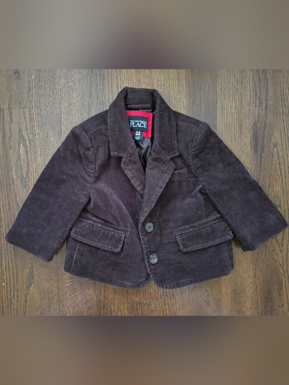 TCP (The Childrens Place) Boys 6/9M Brown Corduroy Place